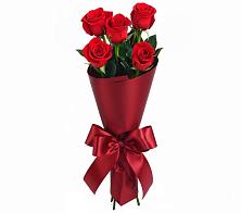Букет 5 Красных роз Эдлесс Лав в Дубровский