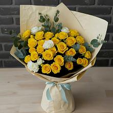 Букет цветов из:  Розы #REPLACE_PRED# Дубровский