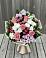 Букет цветов из: Альстромерии, Гвоздики, Розы и Хризантемы в Дубровский