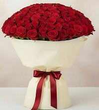 Букет 101 Красная роза Милано #REPLACE_PRED# Дубровский