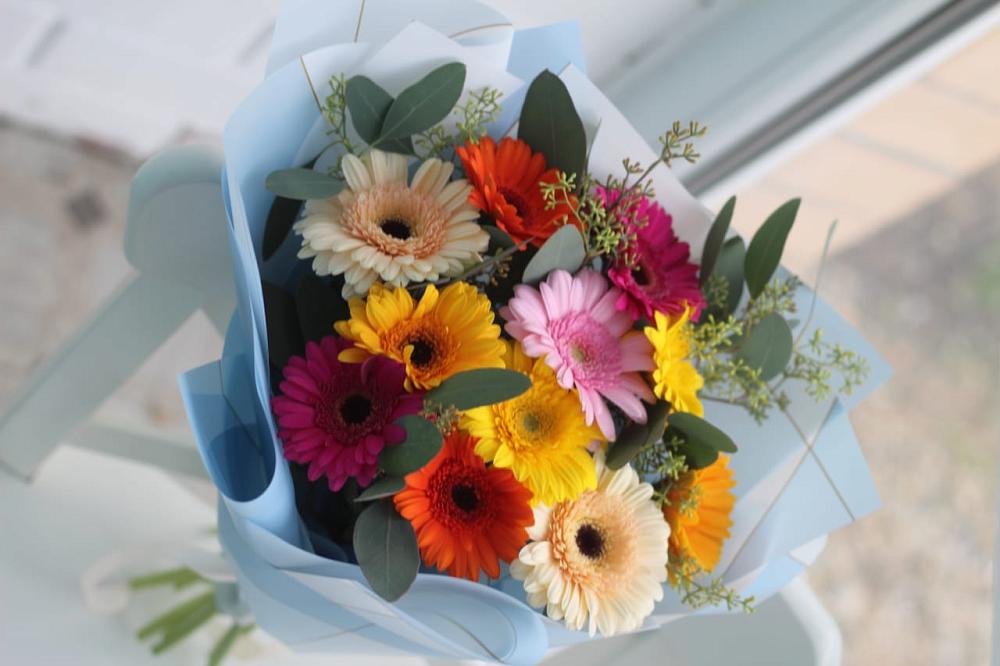 Букет цветов из: Герберы в Дубровский