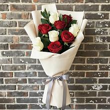 Букет цветов из:  Розы в Дубровский