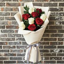 Букет цветов из:  Розы в Дубровский