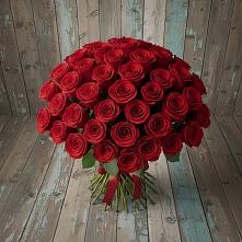 Букет 55 Красных роз Фридом #REPLACE_PRED# Дубровский