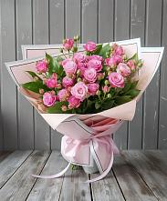 Букет Розовый кустик #REPLACE_PRED# Дубровский