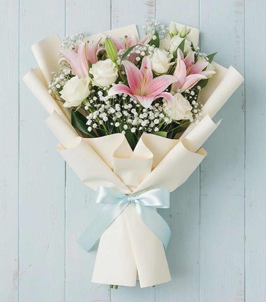 Букет цветов из: Лилии в Дубровский