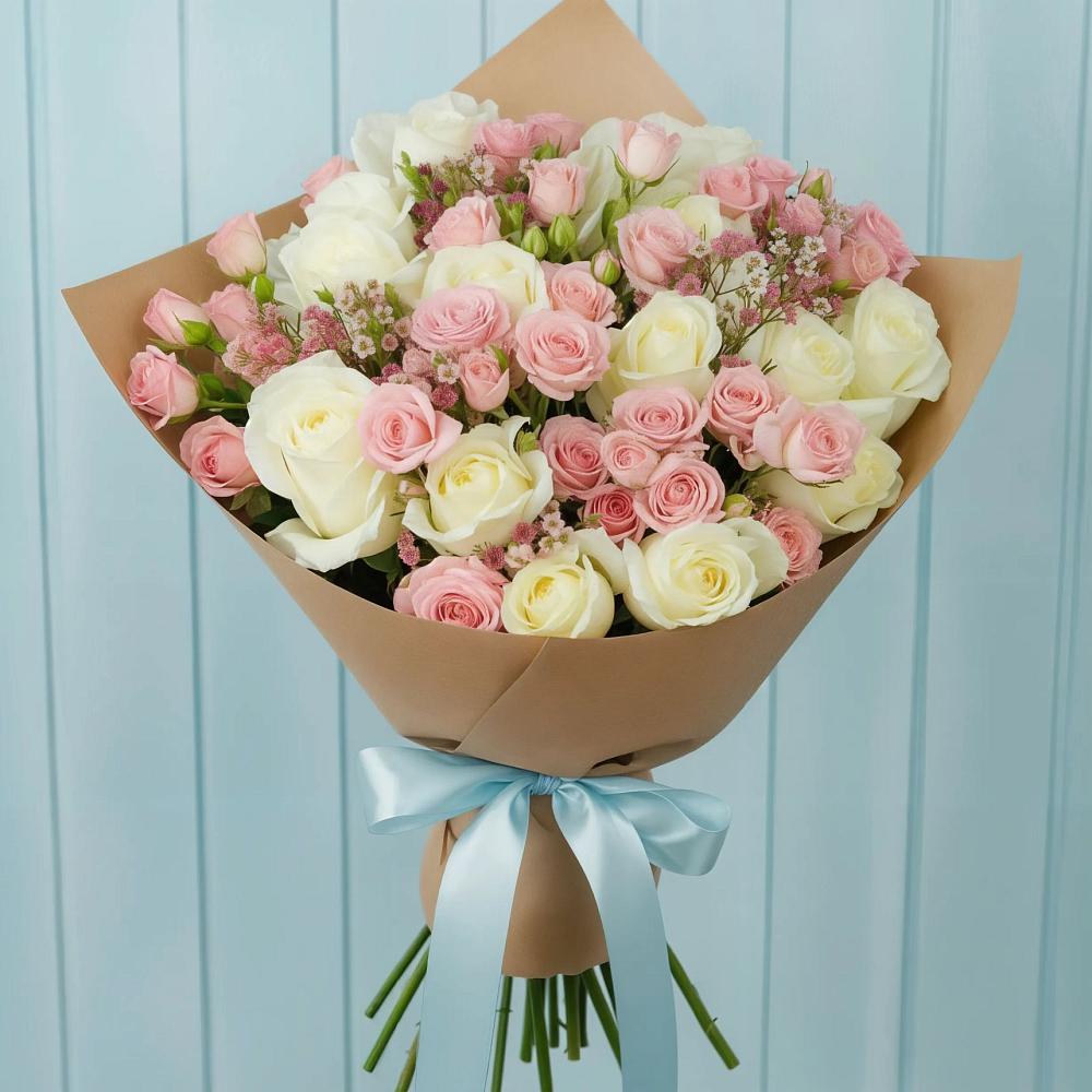 Букет цветов из: Розы в Дубровский