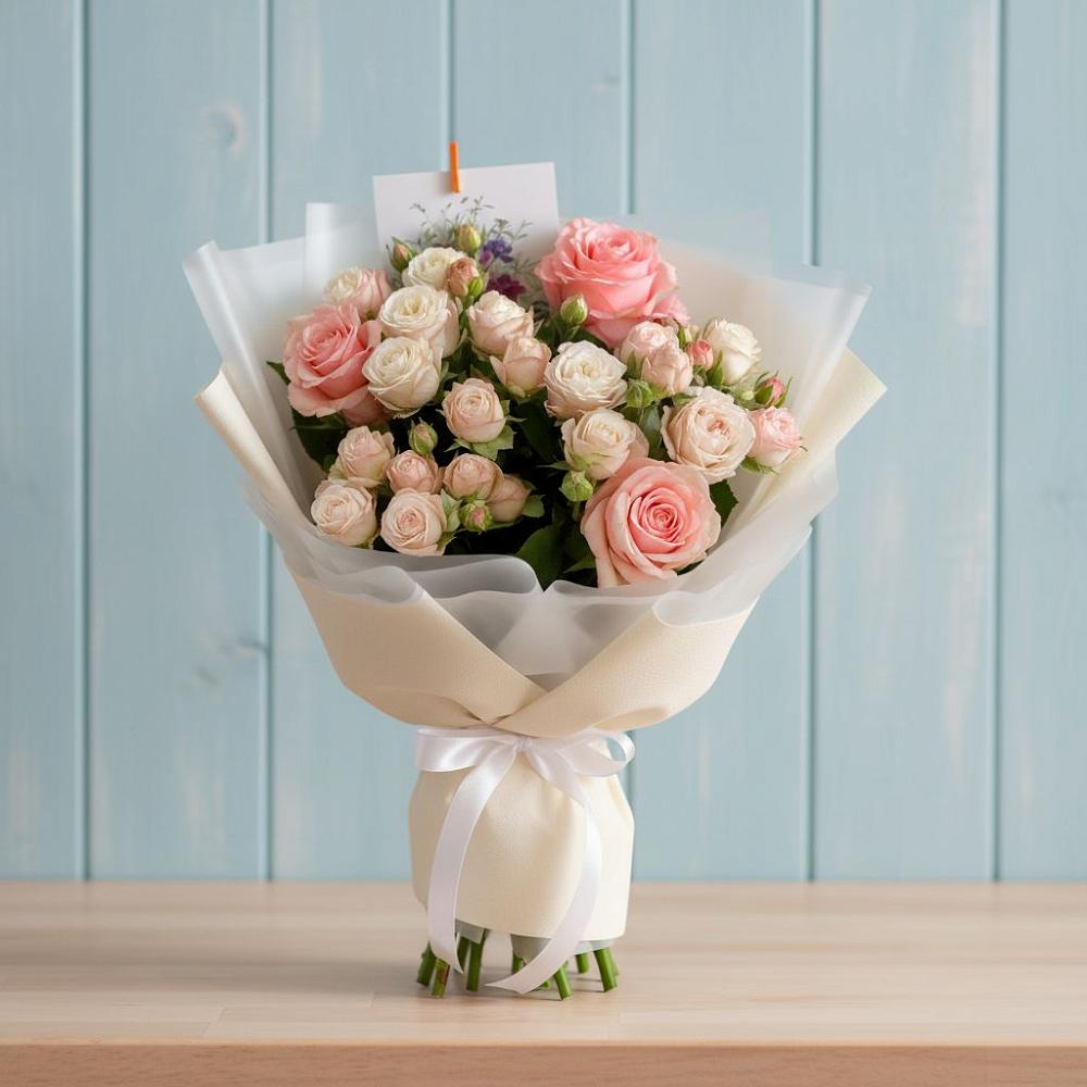 Букет цветов из: Розы в Дубровский