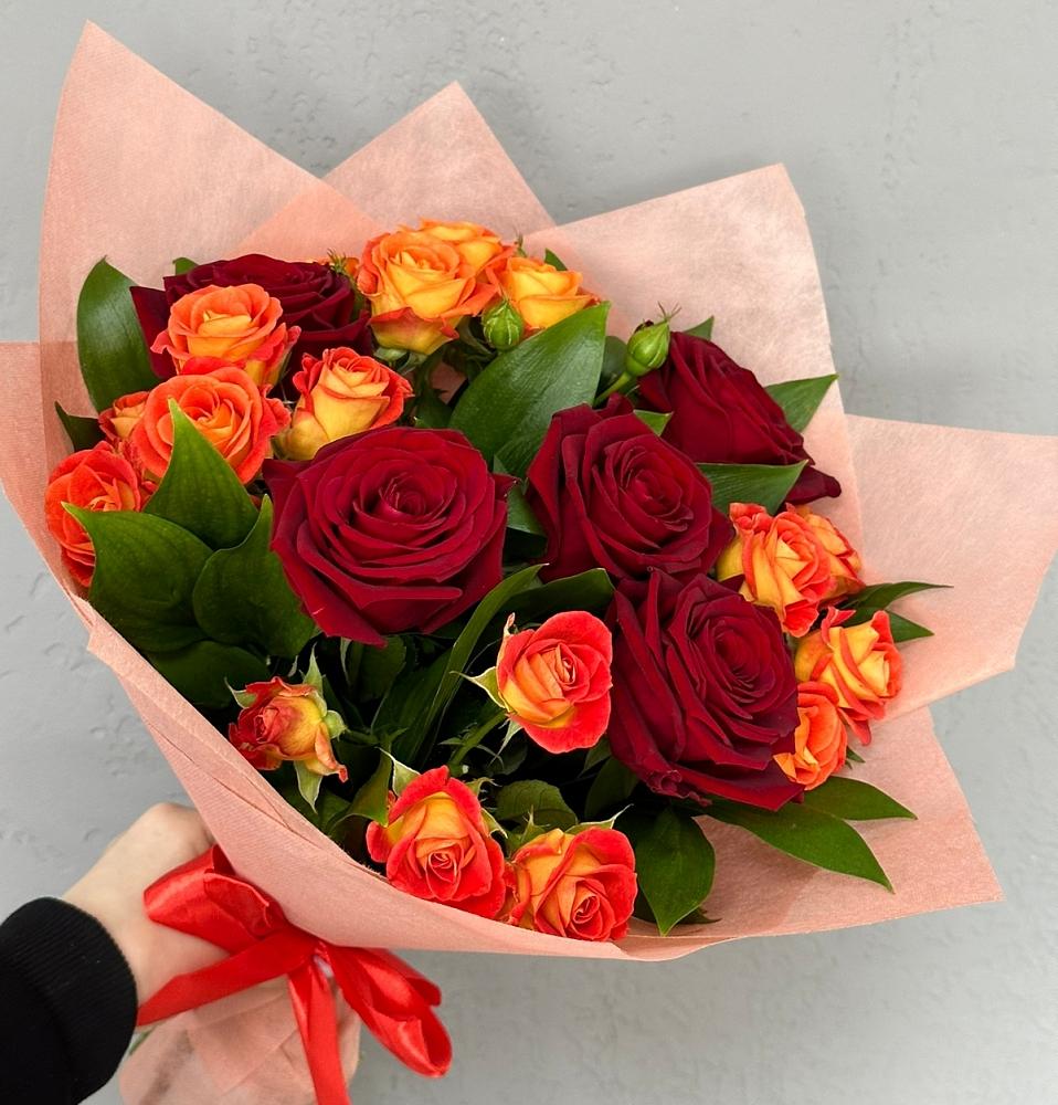 Букет Любовь и восторг в Дубровский