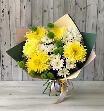 Букет цветов из:  Хризантемы #REPLACE_PRED# Дубровский