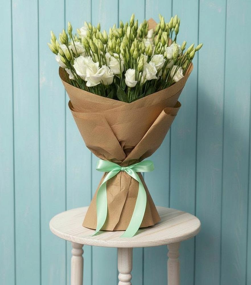 Букет цветов из: Лизиантусы в Дубровский