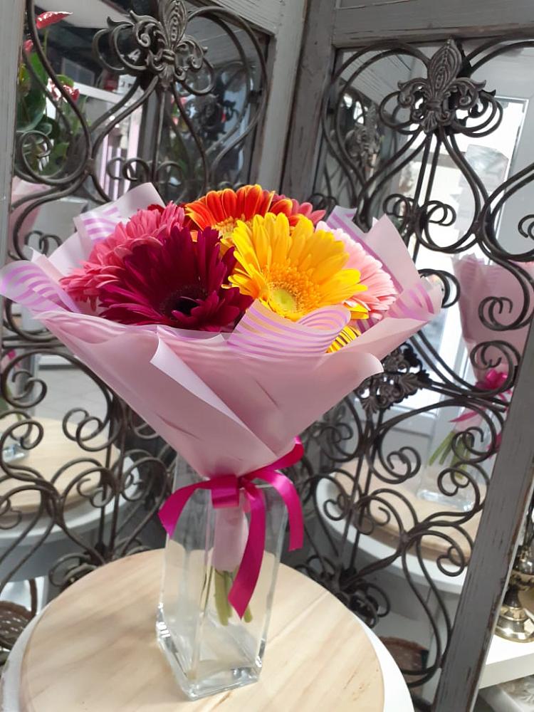 Букет цветов из: Герберы в Дубровский