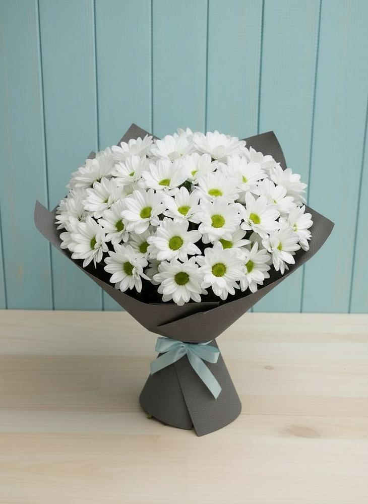 Букет цветов из: Хризантемы в Дубровский