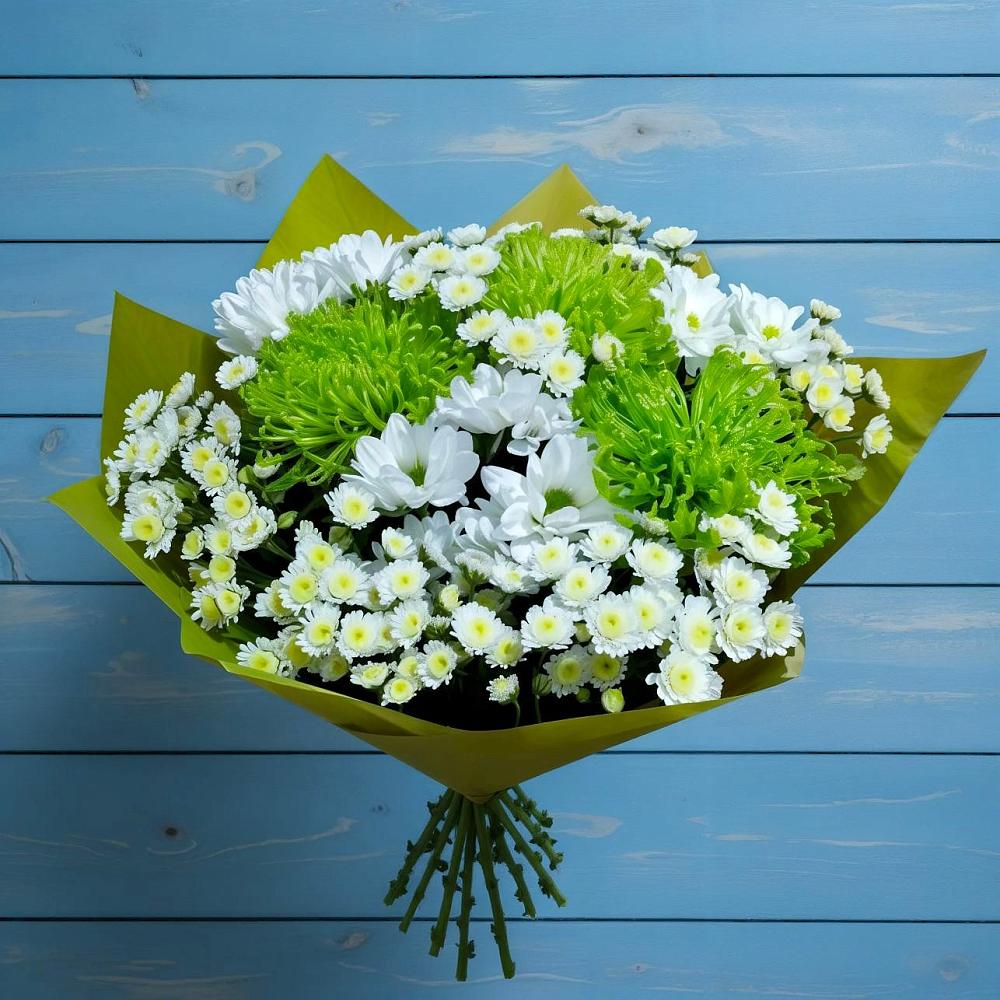 Букет цветов из: Хризантемы в Дубровский