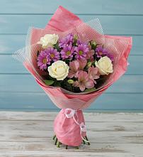 Букет цветов из:  Герберы #REPLACE_PRED# Дубровский