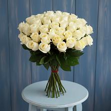 Букет 51 Белая роза Эдлесс Лав #REPLACE_PRED# Дубровский