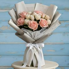 Букет цветов из:  Розы #REPLACE_PRED# Дубровский