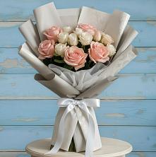 Букет цветов из:  Розы в Дубровский