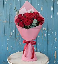Букет цветов из:  Розы в Дубровский