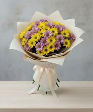 Букет цветов из:  Хризантемы в Дубровский