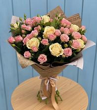 Букет цветов из:  Розы в Дубровский