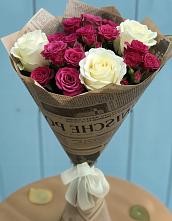 Букет цветов из:  Розы #REPLACE_PRED# Дубровский
