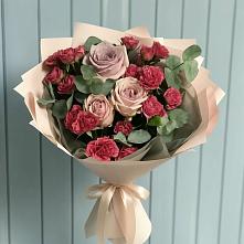 Букет цветов из:  Гвоздики и Розы #REPLACE_PRED# Дубровский