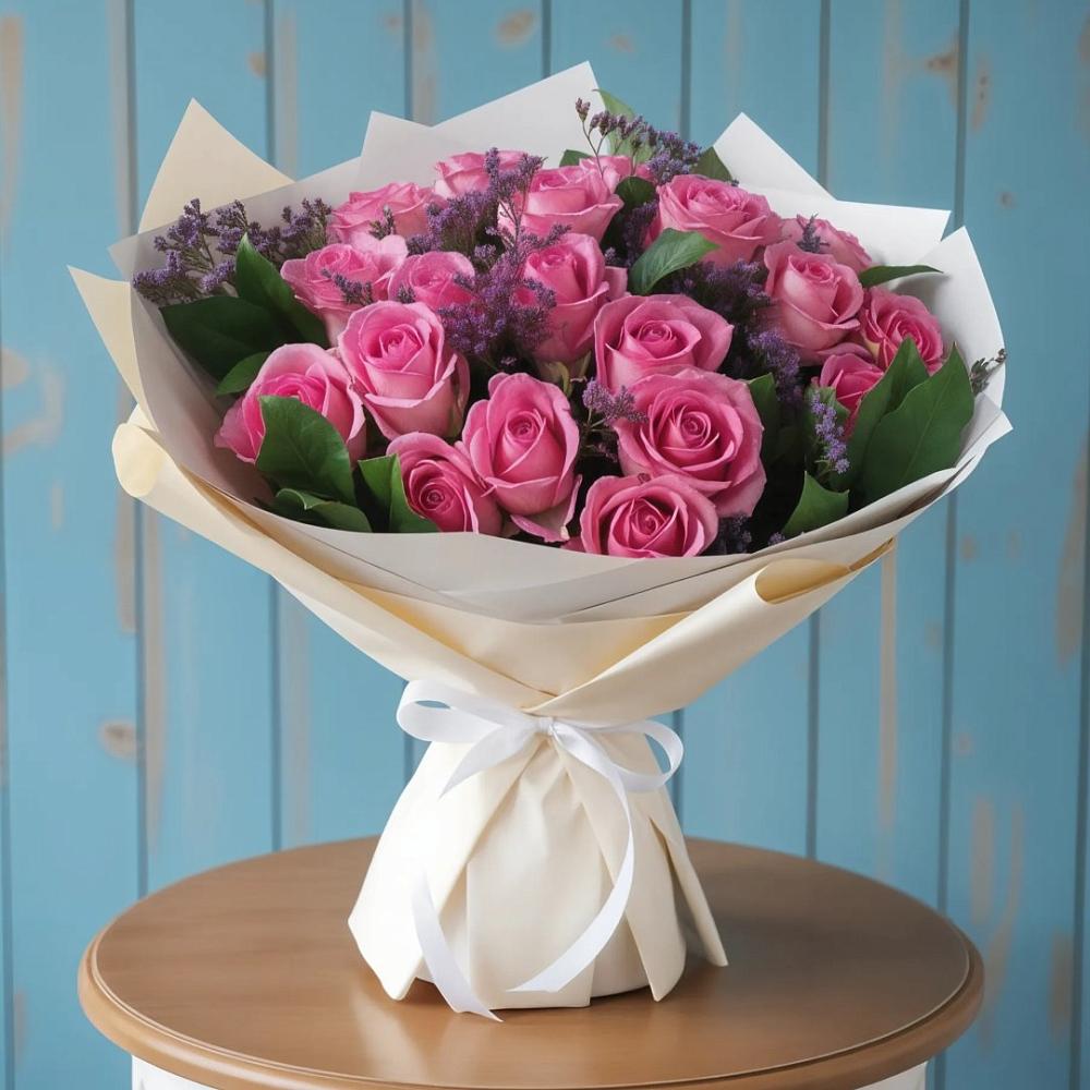 Букет цветов из: Розы в Дубровский