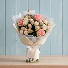 Букет цветов из:  Розы в Дубровский