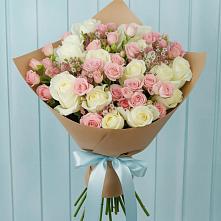 Букет цветов из:  Розы в Дубровский