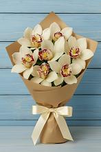 Букет цветов из:  Орхидеи и Розы в Дубровский